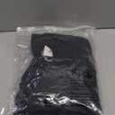 OFEEFAN Sweater Dress for Women Fall 2025 Long Sleeve Crew Neck Ribbed Knit Fit and Flare A-Line Dresses, Black, S