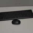 Wireless Keyboard and Mouse Combo, RGB Backlit, Rechargeable & Light Up Letters, Full-Size, Soft Typing, Sleep Mode, 2.4GHz Quiet Keyboard Set for Mac, Windows, Laptop, PC, Trueque (Black)