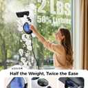 Handheld Steam Cleaner for Home 3s Instant Heat-Up No Need to Wait, Upgrade 2 LB Light Weight Easy Refill Portable Steamer Cleaner for Furniture Couch Grout Walls Kitchenware Cleaning