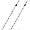 2Pcs Telescoping Skylight Rod Pole with Hook 41-63Inch Wand for Blinds Shutters Adjustable Tension Rod for Blind Shades Curtain Pull Wand for Skylight Cordless Window