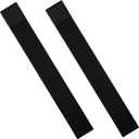 Tioncy 6 Pcs Bar Mat for Countertop 24 x 3 Inch Non Slip Rubber Mat Service Spill Cocktail Bartending Restaurants Barbershop Clippers Salon Tools, Black
