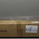 Front Door Mat Outside Entrance-Welcome Mats Outdoor for Entryway 96"x48" - Heavy Duty Commercial Floor Mats for High Traffic Area, Low Profile Washable Front Doormat, All-Season, Black