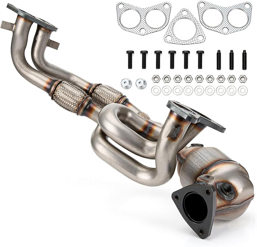 Catalytic Converter Kit Fit Subaru Forester 2006 2007 2008 2009 2010 Impreza 2006-2011 Legacy Outback 2006-2012 Saab 9-2X 2006 2.5L
