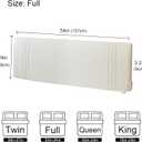 iYKYK Headboard Soft Cushion Suitable for Iron or Wooden headboards, Full
