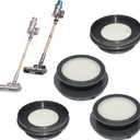 4 Pack X7A/X7A Pro Hepa Replacement Filters Compatible with SunSare Cordless Vacuum Cleaner, Washable Hepa Filters Works with Fieety V7 Vacuum