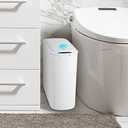 Cesun 4 Gallon and 2.6 Gallon Automatic Motion Sensor Bathroom Trash Can with Lid
