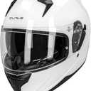 Helmets Full Face for Men Women Adult Smoked Sunshield