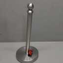 Paper Towel Holder Countertop, Standing Paper Towel Roll Holder for Kitchen Bathroom, with Weighted Base for One-Handed Operation (Brushed Nickel)