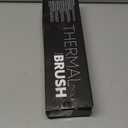 Nimmu Thermal Brush for Blowout Look, 1.5 inch Heated Round Brush, Curling Iron with 10 Temperature Control, Hot Styler Dual Voltage for Travel, Black Gold