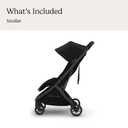 UPPAbaby Minu V3 Travel Stroller - Lightweight & Compact - James