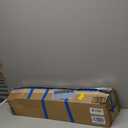 No Tools No Drill Cordless Mini Blinds, 1" L-Shaped Slats Light Filtering Shades, Horizontal Vinyl Blinds for Indoor Windows, White,24.5" Wx 64" H