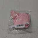 Women Y2K Short Sleeve Button Up Lace Patchwork Crop Tshirt Tops Slim Fit Scoop Neck Henley Summer Girl Tee (Large, Pink)