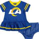 Gerber Girls' NFL Team Jersey Dress and Diaper Cover (6-12 Months)