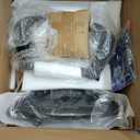 ELABEST T96 Mesh Office Chair,Ergonomic Computer Desk Chair,Sturdy Task Chair- Adjustable Lumbar Support & Armrests,Tilt Function,Comfort Wide Seat,Swivel Home Office Chair (Charcoal)