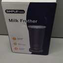 SIMPLETASTE Milk Frother, 4-in-1 Electric Milk Frother and Steamer, Automatic Warm and Cold Foam Maker and Milk Warmer for Latte, Cappuccinos, Dark Blue