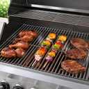 Flavorizer Bars,Heat Deflectors,Grill Burner and Grill Grid for Weber Genesis 300 Series Grills with Front Control Knob, Genesis S310 S320 S330 E310 E320 E330