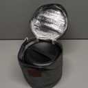 Electric Lunch Box for Adults, 41-Ounce Portable Food Warmer, 100W Leakproof Heated Lunch Box with Insulated Bag Fork Spoon for Car/Truck/Home/Work, 12V/24V/110V (Black-1.2L)