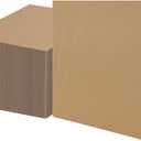 RLAVBL 100 Pack 8x10 Corrugated Cardboard Sheets, Flat Cardboard Inserts for Shipping, Mailing, Packing, DIY Crafts