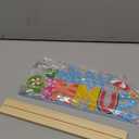 COCHIE Metal Hello Summer Sign, Summer Decorations for Home, Office, Shelf, Mantel, Indoor, Beach Slippers Tabletop Centerpiece Decoration, Watermelon Red Decor (Beach)