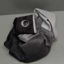 SimpleHome Ombre Room Darkening Curtains for Bedroom, Gradient Black to Grey White Light Blocking Thermal Insulated Grommet Window Curtain/Drapes for Living Room,2 Panels, 52x54 inches Length