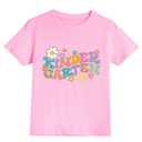Joctoh First Day of School Shirt Girls Preschool to 1th Grade Tshirt Kids Back to School Graphic Tee Tops Pink Short Sleeve T for Toddler 3t