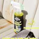 Kingvo Car Interior Cleaner, Interior Cleaner Carpet Dashboard Vinyl Sofa Leather Shiny Car Stuff Detailing Kit Cleaning Supplies,Lemon Scent