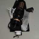 slopehill Mini Travel Dual Voltage Hair Dryer Brush,1000 Watts Hot Air Brush with European Plug, Ionic Hair Dryer and Styler for Women, Oval Barrel 2 Heat & 2 Speed Settings for International Travel (Black)