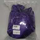 Homiest Purple Satin Fitted Sheet Queen Size, Deep Pocket, Luxury & Ultra Soft Bedding