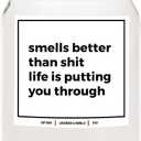 You Nique Designs Get Well Soon Candle 8oz - Cancer Care Gifts, Thinking of You Gifts for Women, Feel Better, After Surgery Recovery Items, Cheer Up Candles for Women (Lavender & Vanilla)