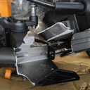 Evolution Power Tools R185SMS+ Sliding Miter Saw with Multi-Material Cutting, 45 Degree Bevel, 50 Degree Miter, 210 mm Slide, Blade Included Cuts Wood Plastic Metal & More, 7-1/4"