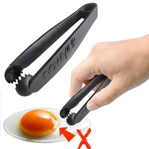 The Original Egg Tool. Engineered to instantly pick up broken eggshell fragments and the chalaza mucus membrane glob. Essential Kitchen Tool for Chefs and Bakers. Voted 9/10 in new kitchen gadgets.