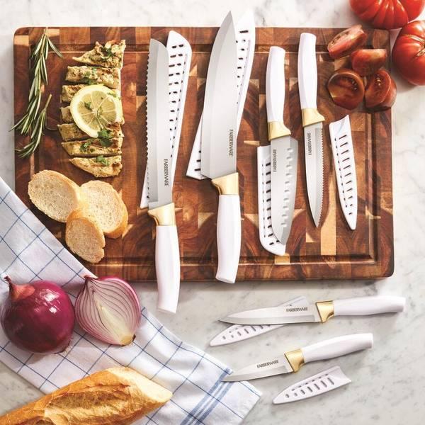FARBERWARE 6 PIECE SOFT GRIP CUTLERY SET