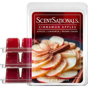 21 Cubes of Scented Wax, Cinnamon Apple