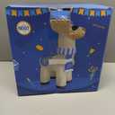 6FT Hanukkah Inflatable Llama with Star of David & Menorah - LED Light Up Chanukah Blow Up Decor for Outdoor Yard & Party