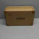 Makeup Organizer Storage with 16 Drawers, 4 Pcs Desktop Office Supplies, Desk Organizers, Clear Accessories, Dustproof Storage Drawer and for Make Up, Jewelry, Pen, Stationary