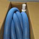 Poolmaster Manual Pool Vacuum Hose, 50 Ft x 1-1/2 for Inground & Above Ground Pools, Not for Automatic Cleaners, Kink-Free, Heavy Duty Pool Cleaner Hose with Swivel Cuff Made in USA