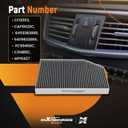maXpeedingrods CF12553 Cabin Air Filter for BMW X3, X4, Z4, 230i, 330i, 330e, 330e xDrive, 430i, 430i xDrive, i4, iX3, M2, M3, M4, M440i, M440i xDrive; for Toyota GR Supra 2020-2023