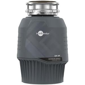 InSinkErator EVOLUTION 0.75HP 3/4 HP, Advanced Series EZ Connect Continuous Feed Food Waste Garbage Disposal, Gray InSinkErator EVOLUTION 0.75HP 3/4 HP, Advanced Series EZ Connect Continuous Feed Food Waste Garbage Disposal, Gray