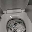 Brondell Bidet Toilet Seat Non-Electric Swash Ecoseat, Fits Elongated Toilets, White - Dual Nozzle System, Ambient Water Temperature - Bidet with Easy Installation