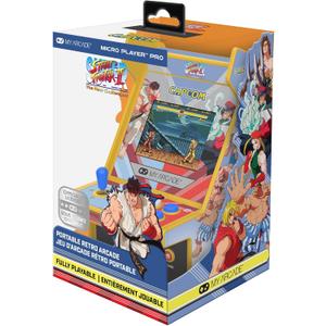 My Arcade Super Street Fighter II Micro Player Pro: Capcom Games, Classic Arcades, 2 Games in 1