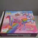 BETTINA My Dreamy Unicorn and Princess Doll Playset, Large Size Unicorn Toys with Magical Rainbow Lights & Realistic Horse Sounds, Ideal Unicorn Gifts Horse Play Set for Girls 3-9