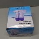 Wax Warmer for Hair Removal Double Depilatory Roll On Wax Heater Electric Home Waxing Machine for Women Men AC110V 40W (Blue)