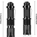 Tactical Flashlight Adjustable 350 Yards 1200 Lumen LED Light with Offset Mount for Outdoor Hunting