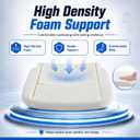 FZJDSD Front Driver Side Bottom Replacement Seat Foam Cushion Compatible with Dodge Ram 1500 2500 3500 4500 5500 Years 2009 2010 2011 2012 2013 2014 2015 2016 2017 2018