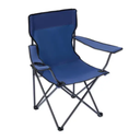Heavy Duty Camping Chairs,Portable Folding Oversized Camping Chair with 1 Cup Holder for Indoor or Outdoor,Support 330 LBS Weight Capacity for Beach Patio Pool Park (Blue)