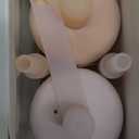 Moonkie Baby Straw cup | Silicone Toddler Sippy Cup Training Cup with Straw Lid | BPA-Free Drop-Proof Cup | Baby Led Weaning | 6 Months+, 5 oz, 2pack (B-Soft Lilac/BLush)