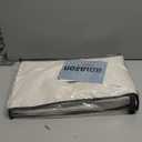 100% Blackout Shield Linen Blackout Curtains for Bedroom 96 Inches Long, Back Tab/Rod Pocket Living Room Drapes, Thermal Insulated Blackout Curtains 1 Panel Set, 100" W x 96" L, Cream