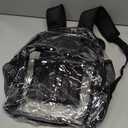 Youngever Large Clear Backpack, Stadium Approved Clear Bag, Adjustable Strap Clear Backpack
