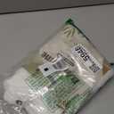 Dynamene Long Fabric Shower Curtain - 72x78 Inch Textured Tufted Chenille Striped Tall Cloth Shower Curtains for Bathroom Decor, Large Hotel Spa Luxury Waterproof Shower Curtain Set with Hook, White