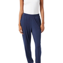 womens Lightweight Knit Jersey Pajama Pants, Jogger Lounge Sleep Wear with Pockets, Small